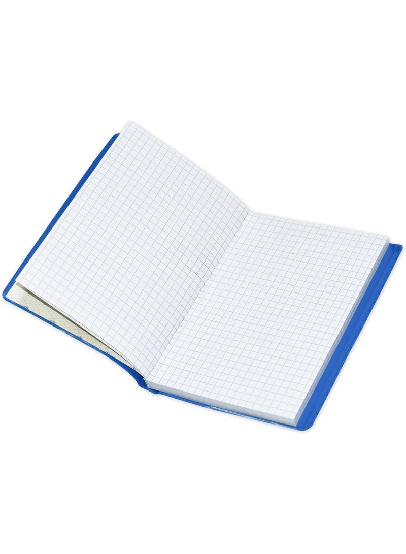 FIS PVC Soft Cover A6 Notebook Blue/Black Pack of 5 Pieces - Image 3